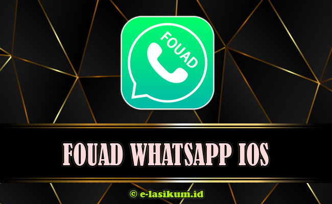 Download Fouad WhatsApp APK Versi Terbaru 2021 Anti Banned