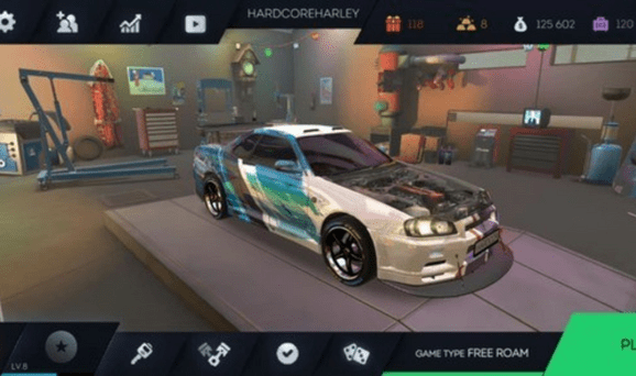 Gameplay Tuning Club Online Mod Apk