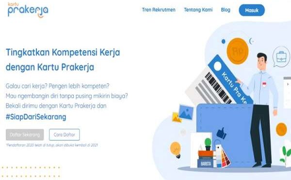 Langkah-Langkah Daftar Program Kartu Prakerja