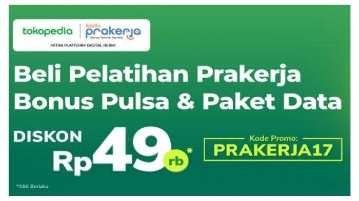 Langkah-Langkah Membeli Voucher Prakerja Di Tokopedia