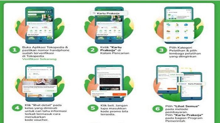 Langkah-Langkah Penggunaan Kartu Prakerja Di Tokopedia