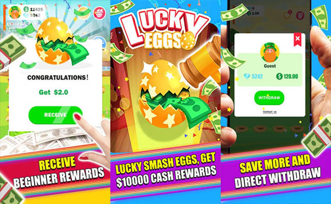 Lucky Eggs - Win Big Rewards Game penghasil Uang