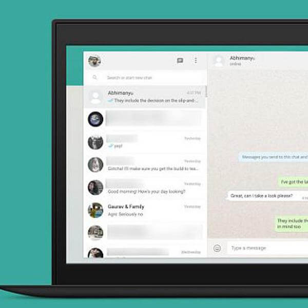 Memasang WhatsApp Web di Desktop Windows