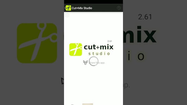 Menggunakan Aplikasi Cut+Mix Studio