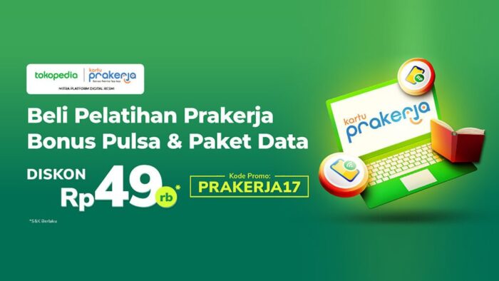 Tentang Voucher Prakerja Di Tokopedia