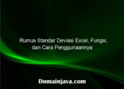 Rumus Standar Deviasi Excel, Fungsi, dan Cara Penggunaannya