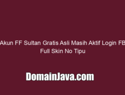 Akun FF Sultan Gratis Asli Masih Aktif Login FB Full Skin No Tipu