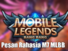 Pesan Rahasia Kejuaraan M7 MLBB, Klaim Border Final Gratis di Event In-Game