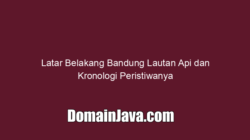 Latar Belakang Bandung Lautan Api dan Kronologi Peristiwanya