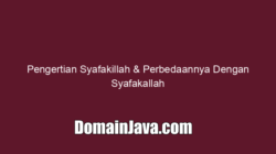 Pengertian Syafakillah & Perbedaannya Dengan Syafakallah