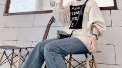 6 OOTD Sweater Hijab Oversized, Rok, Skinny Pants, Jamin Kece!