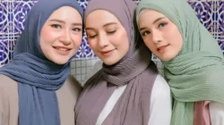 Tutorial Hijab Pashmina Menutup Dada dan Punggung, Syar’i