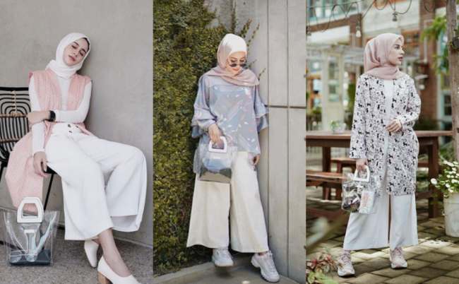 8 OOTD Atasan Putih Wanita Hijab, Tampil Elegan dan Berkelas!