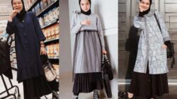 OOTD Tunik dan Rok Plisket Ini Jadi Paduan Setelan yang Cantik!