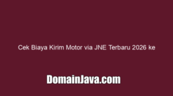 Cek Biaya Kirim Motor via JNE Terbaru 2026 ke Semua Wilayah