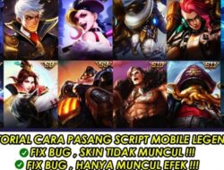 Cara Pasang Script Mobile Legends Android 11 99% Work