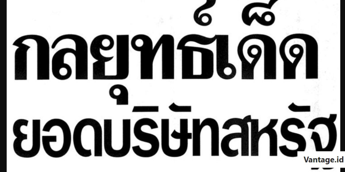 Font Thailand Keren Terbaik 2026 Style Aesthetic Download