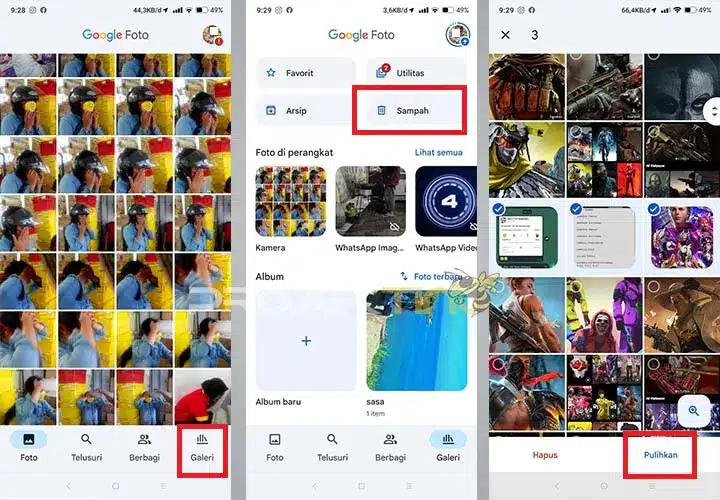 5 Cara Mengembalikan Foto yang Terhapus Permanen di HP
