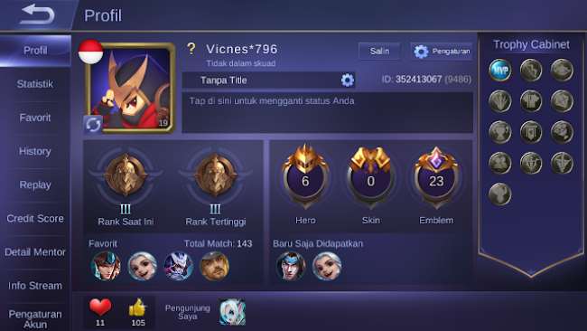 Cara Buat Akun ML Baru Pengguna Pemula