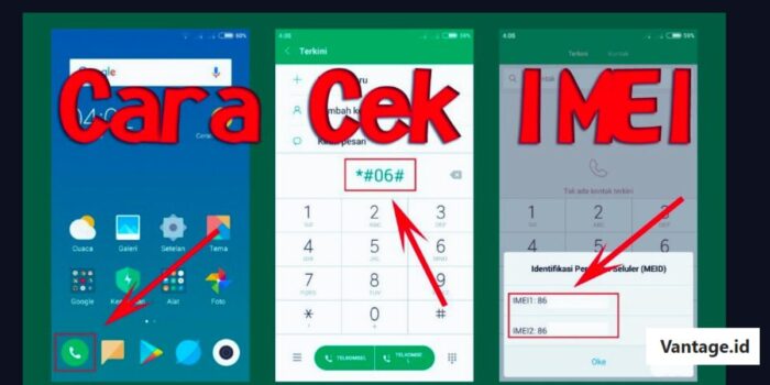 Cara Cek Nomor iMEI Di Dalam Perangkat