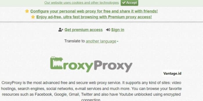 Fungsi Utama Dari CroxyProxy Bagi Pengguna
