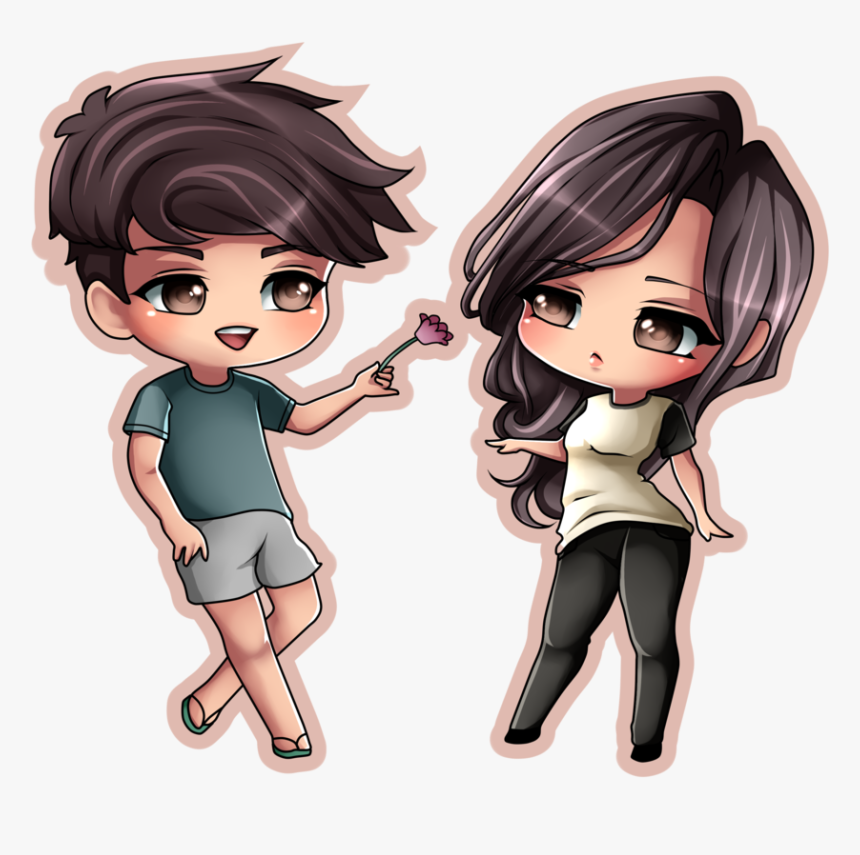 Momen cute memberikan setangkai bunga kepada pasangan yang sok jual mahal