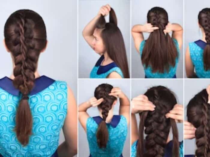 Style Kepang Dimensional Chain Braid