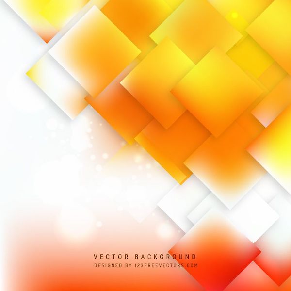 Template Yellow Red Background