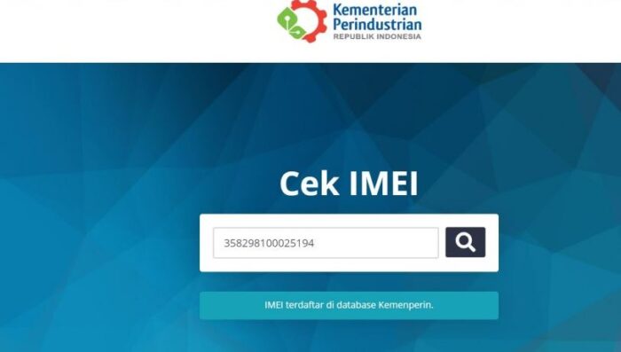 cek IMEI HP