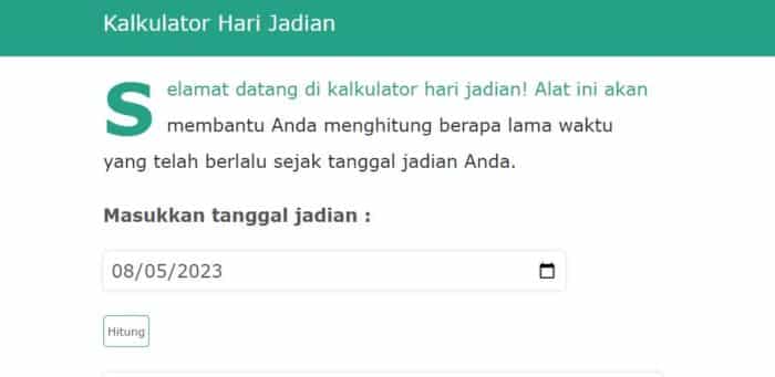 kalkulator jadian pacar link