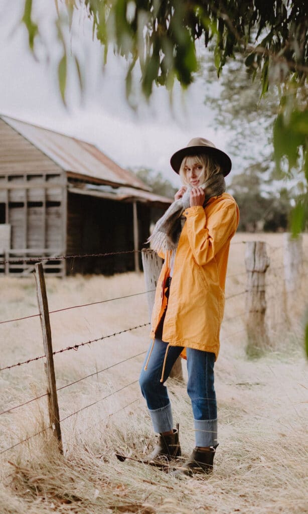 Anorak dan Sepatu Boots