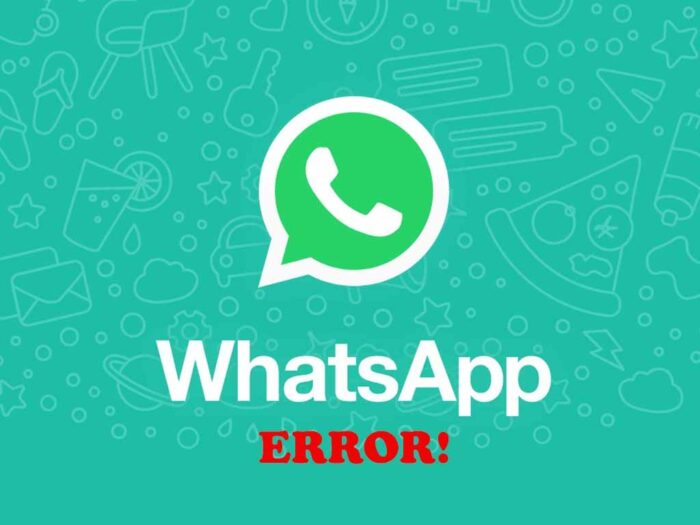 Atasi WhatsApp Error