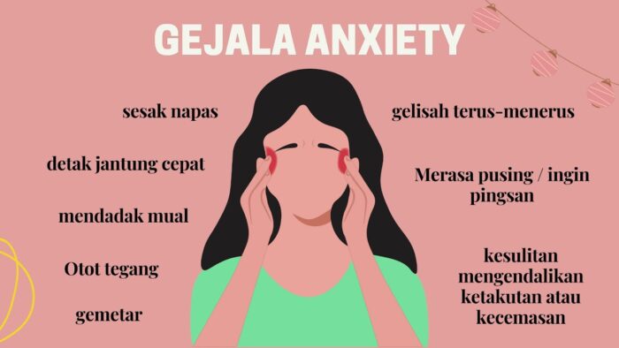 Beberapa Pemicu Yang Menyebabkan Gejala Anxiety