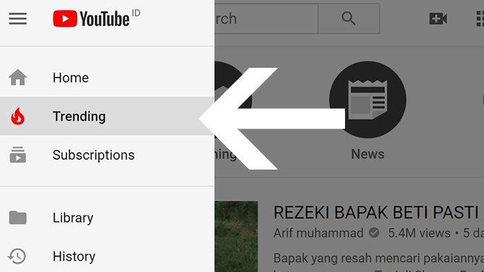 Cara Melihat Trending Youtube di PC