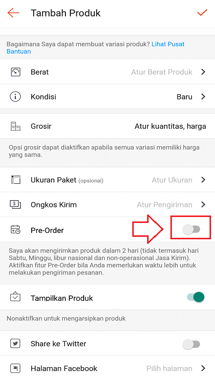 Cara Menjual Produk Pre Order Di Shopee