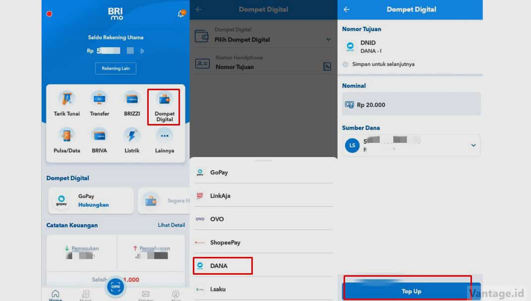 Cara-Top-Up-DANA-Lewat-BRImo-Dompet-Digital