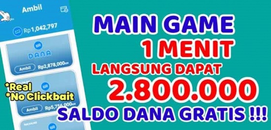 Daftar Game Penghasil Uang Lewat Saldo DANA