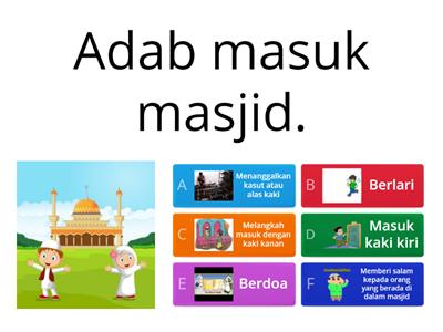doa masuk masjid dan keluar masjid