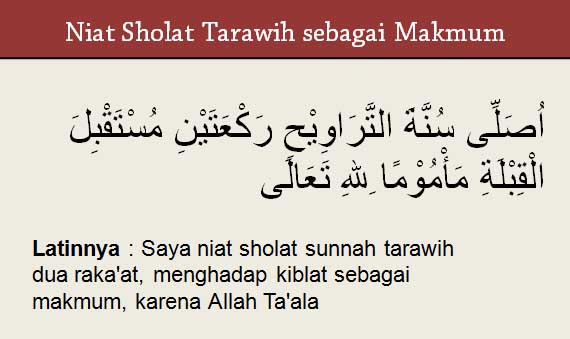 Doa Setelah Sholat Tarawih Dan Witir