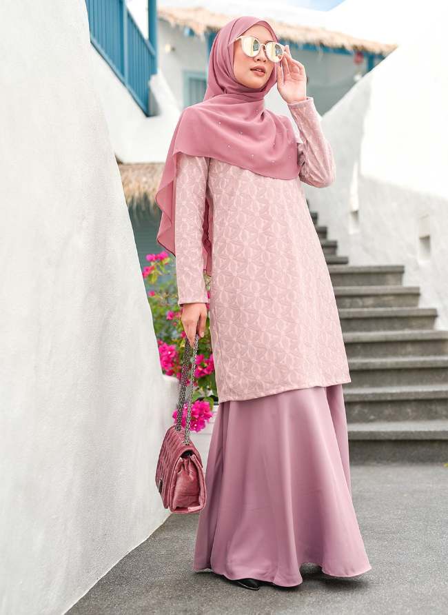 Gaun Bridesmaid Model Baju Kurung