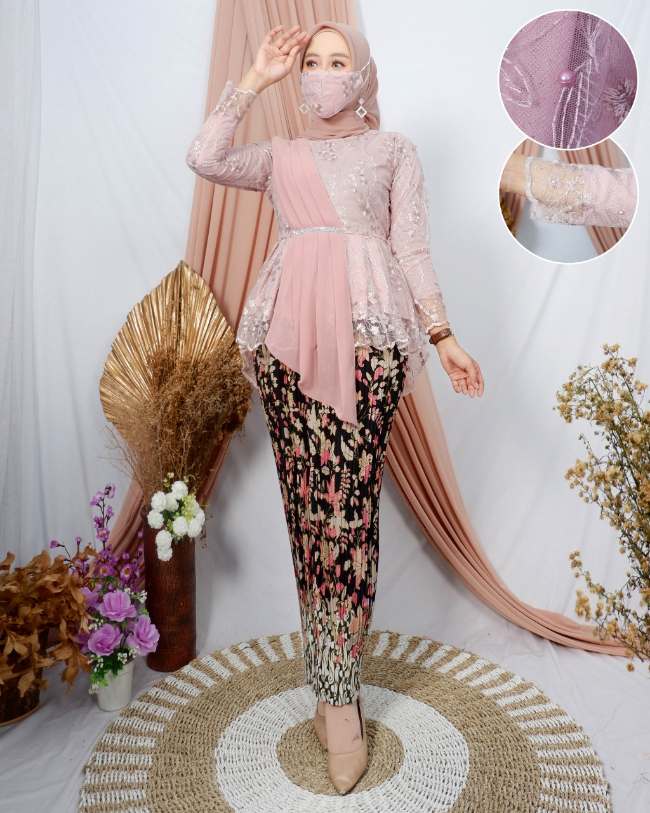 Kebaya Selempang Mutiara