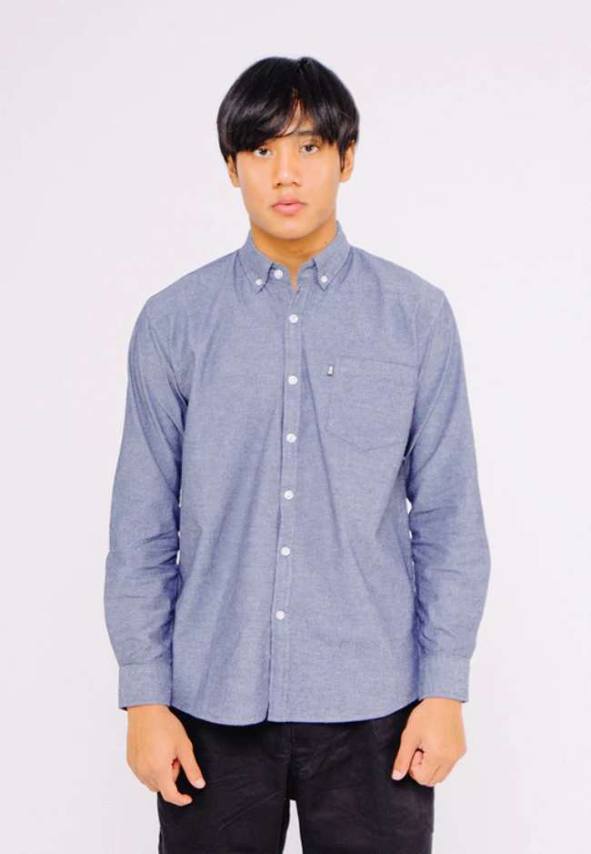Kemeja Chambray