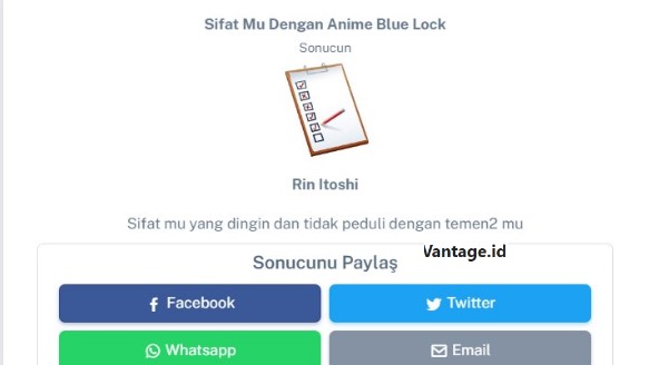 Kumpulan Contoh Hasil Jawaban Kuis 