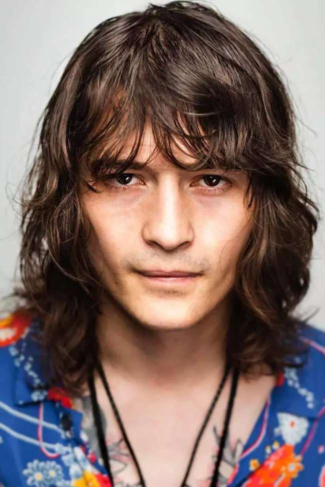 Long Hair with Bangs