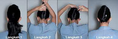 Menata Rambut Pramugari dengan Sanggul Cepol Croisant