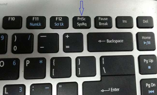 Menggunakan Tombol Prt Sc (Print Screen)