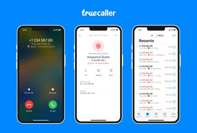 Menggunakan True Caller