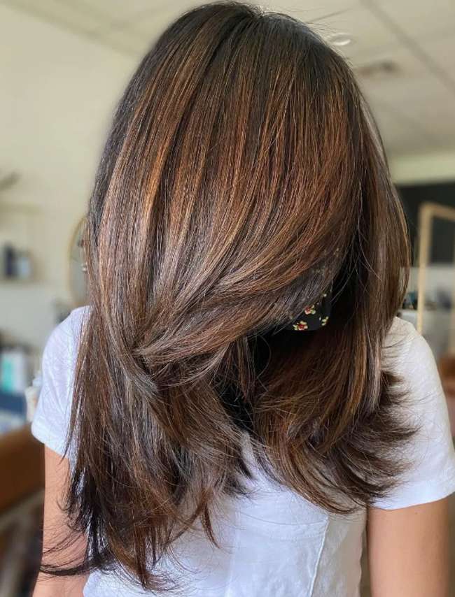 Messy Chop Oval Layer