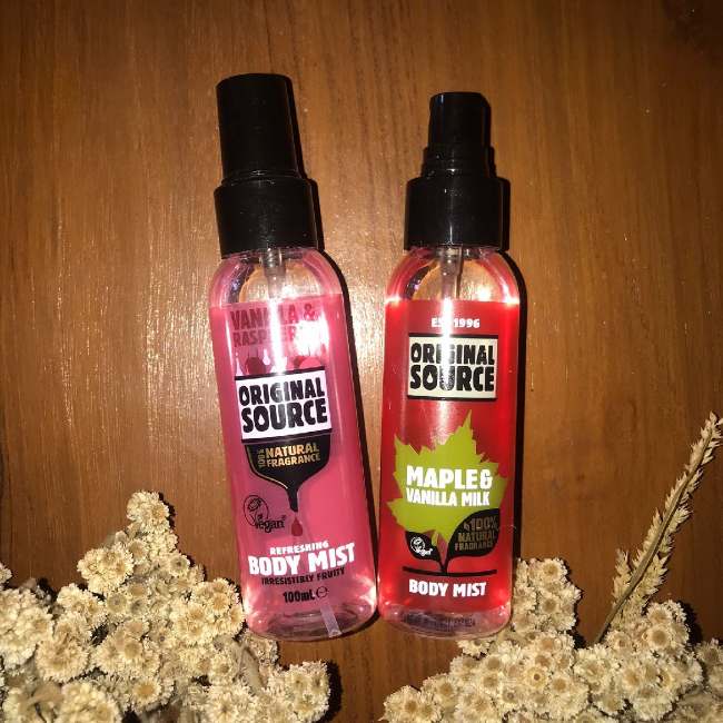 Original Source Vanilla & Raspberry Body Mist