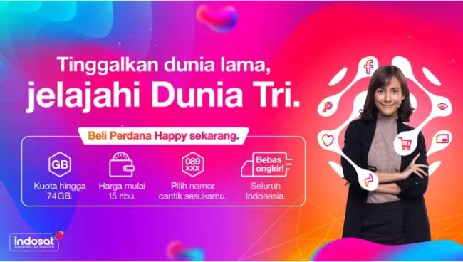 Perbedaan Kuota Lokal Tri dan Reguler